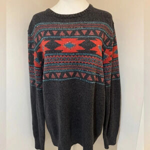 Urban Pipeline Southwestern Knit Sweater – Size XL